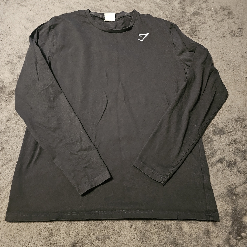 GymShark CREST LONG SLEEVE T-SHIRT SzM